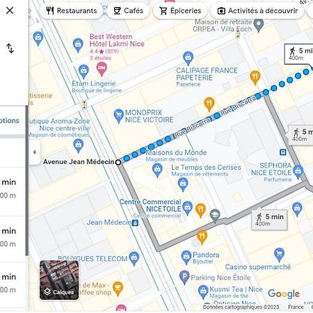 Bel Appartement Plein Centre 尼斯 外观 照片